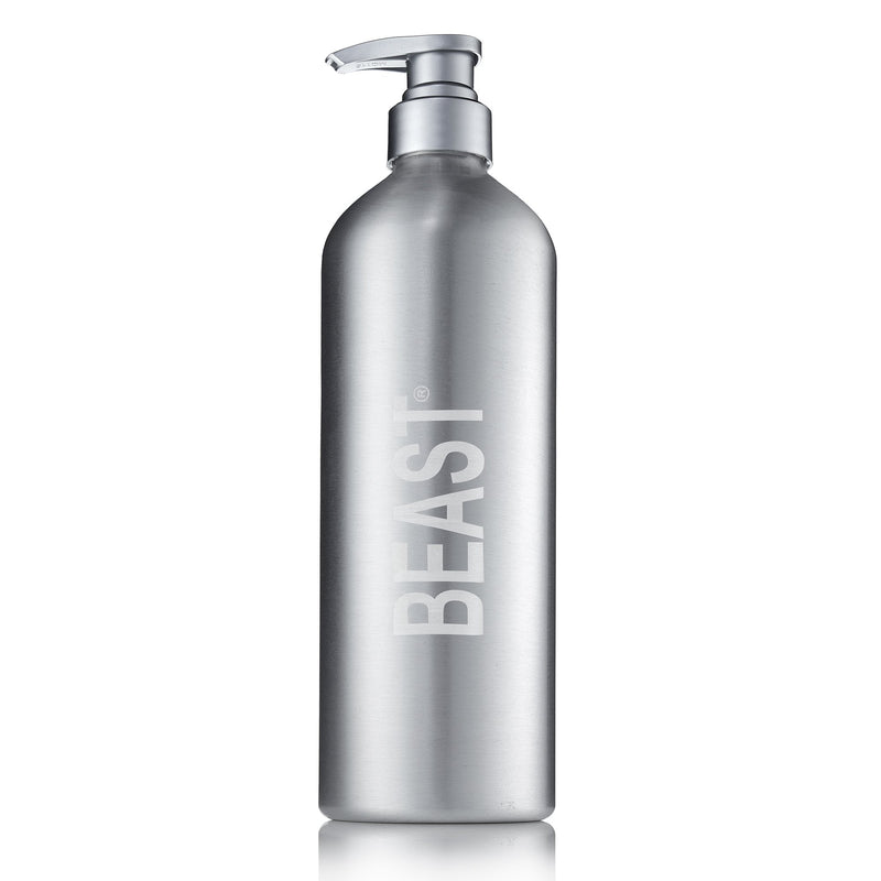 Beast Bottle Starter Set - Reusable Shampoo Bottles
