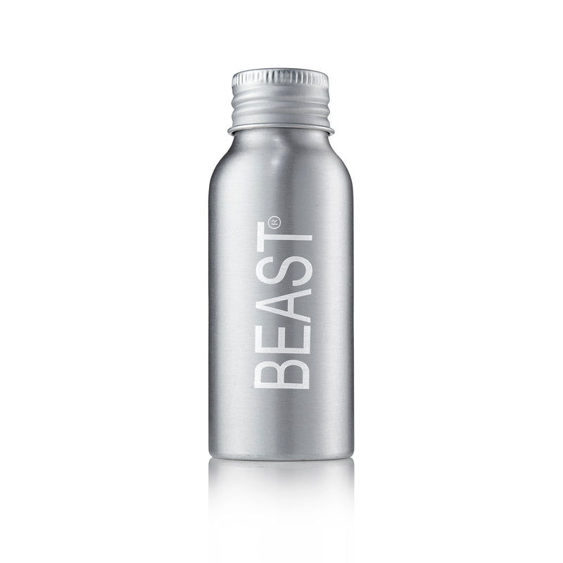 Beast Bottle Travel Size - Travel-Friendly Refillable Shampoo Bottle –